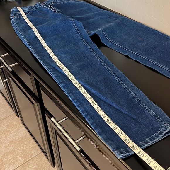 LEE true vintage Union Tag high rise mom jeans, exposed button fly, size 3 MED - Picture 8 of 12